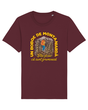 Un boboc de montaniardă Burgundy