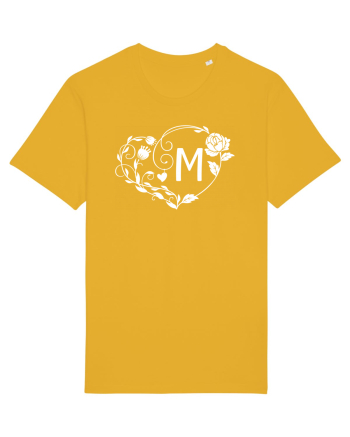Litera M - alb Spectra Yellow