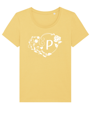 Litera P - alb Jojoba