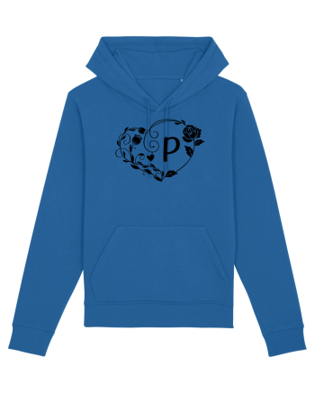 Litera P - negru Royal Blue
