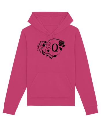 Litera Q - negru Raspberry