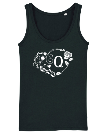 Litera Q - alb Black