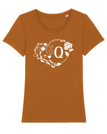 Litera Q - alb Roasted Orange