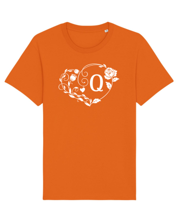 Litera Q - alb Bright Orange