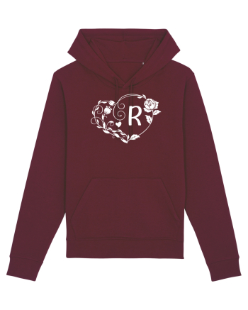 Litera R - alb Burgundy