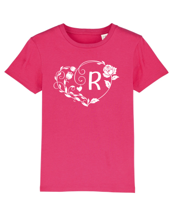 Litera R - alb Raspberry
