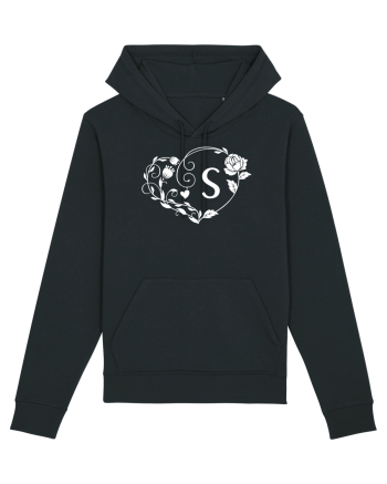 Litera S - alb Black