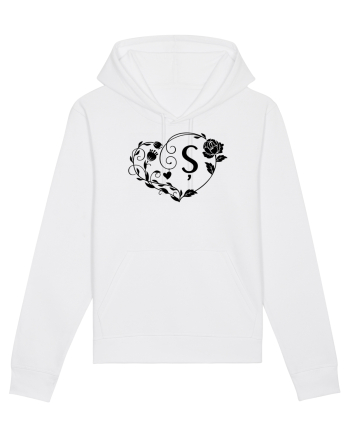 Litera Ș -negru White