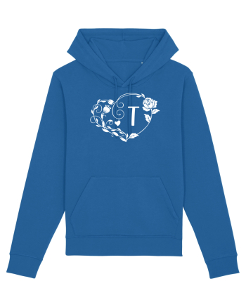 Litera T - alb Royal Blue