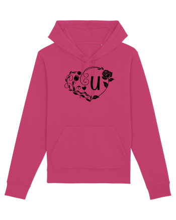 Litera U - negru Raspberry