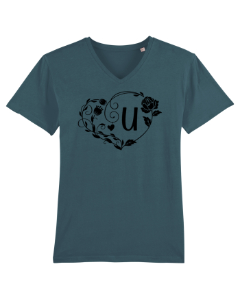 Litera U - negru Stargazer