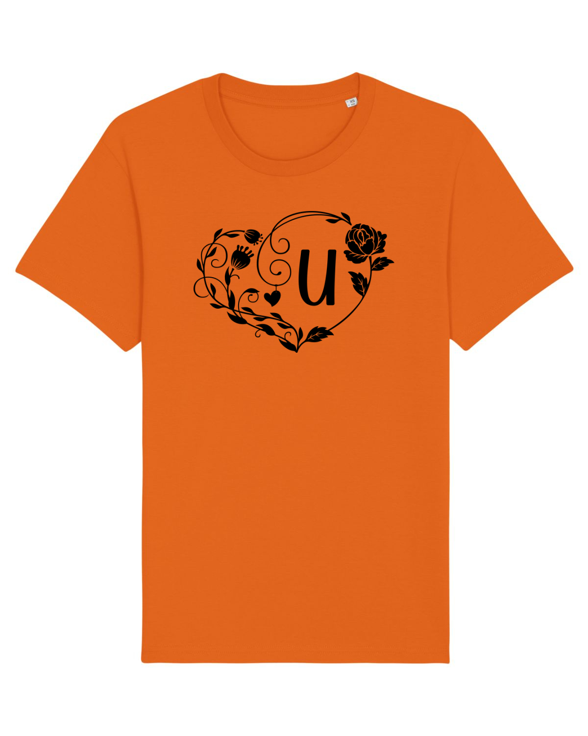 Tricou mânecă scurtă Unisex Rocker Bright Orange