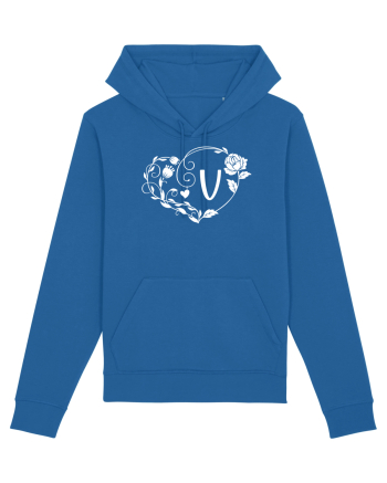 Litera V - alb Royal Blue