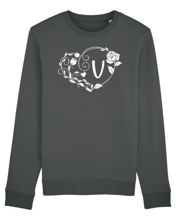 Litera V - alb Anthracite