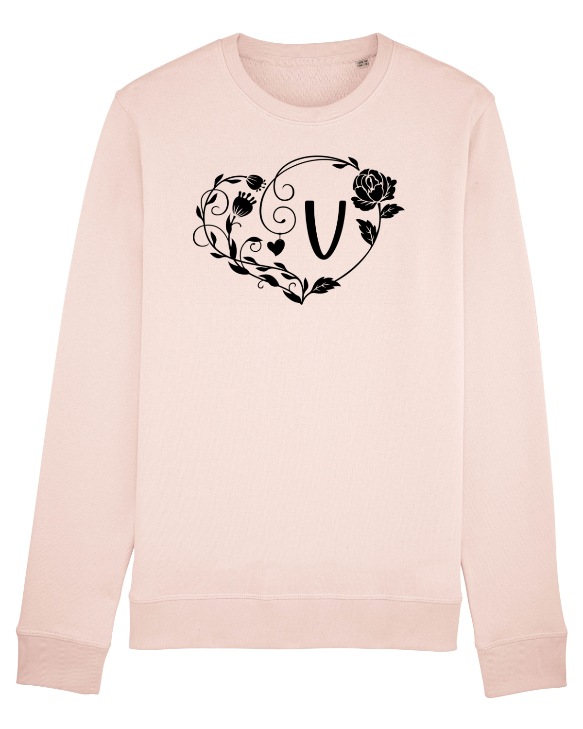 Bluză mânecă lungă Unisex Rise Candy Pink