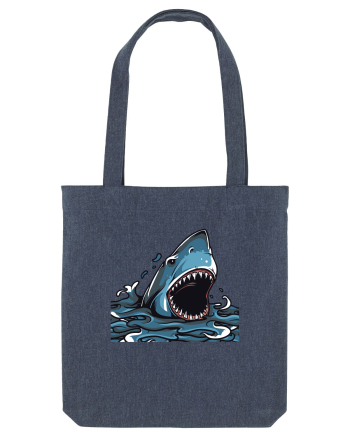 Shark Attack Midnight Blue