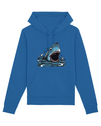 Shark Attack Royal Blue