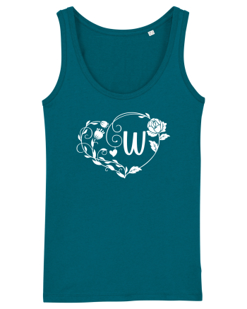 Litera W - alb Ocean Depth