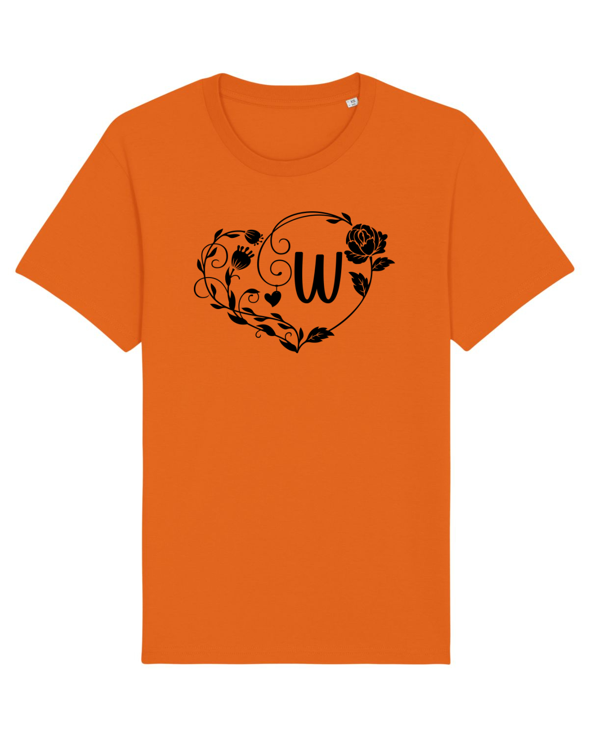 Tricou mânecă scurtă Unisex Rocker Bright Orange
