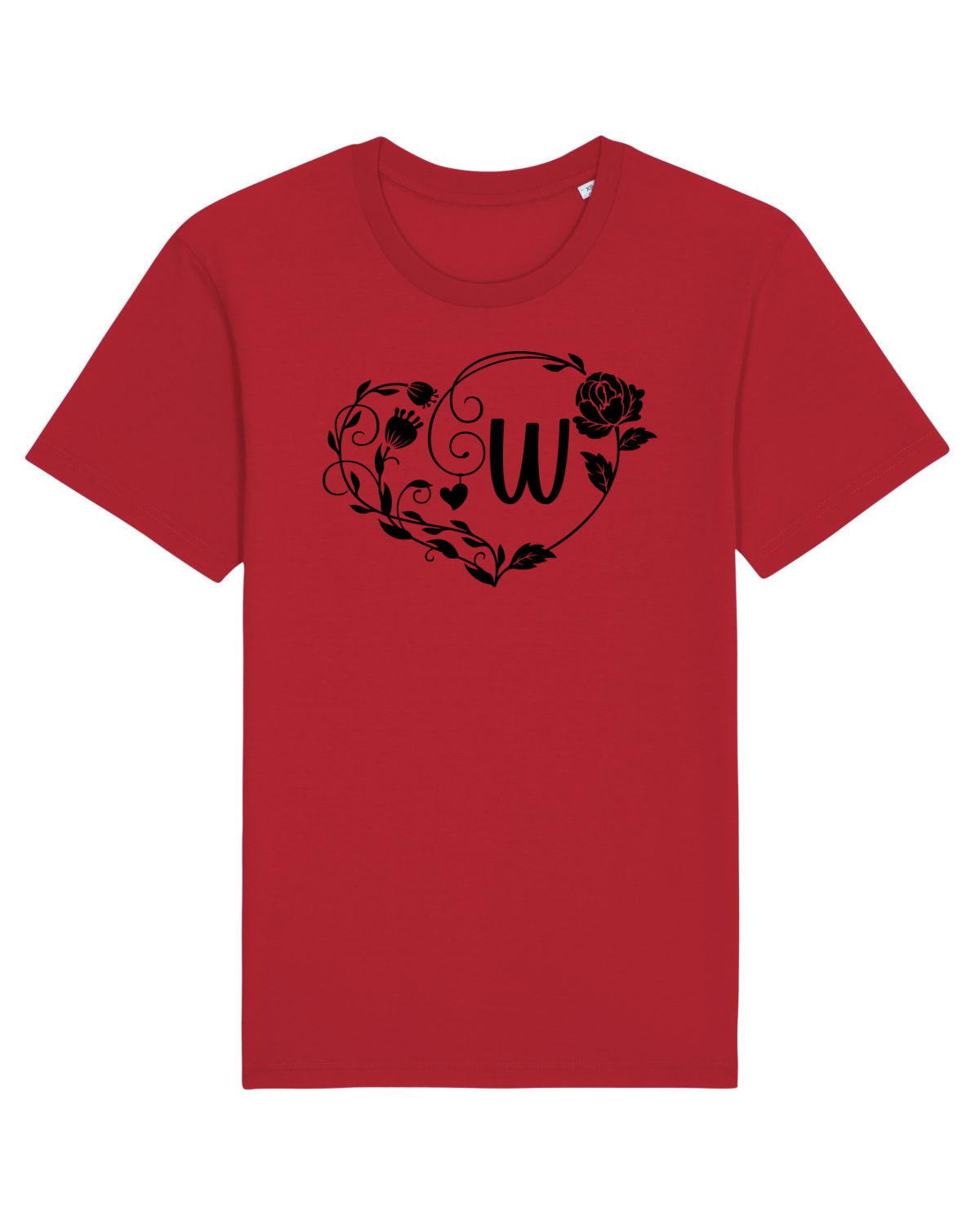 Tricou mânecă scurtă Unisex Rocker Red