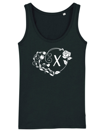Litera X - alb Black