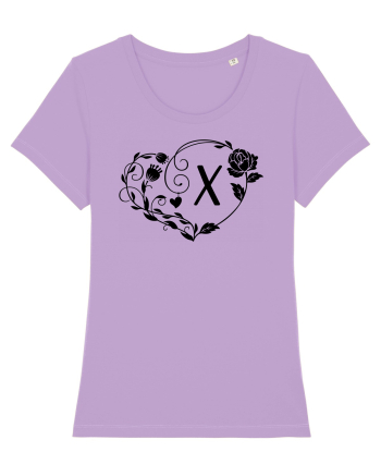 Litera X - negru Lavender Dawn