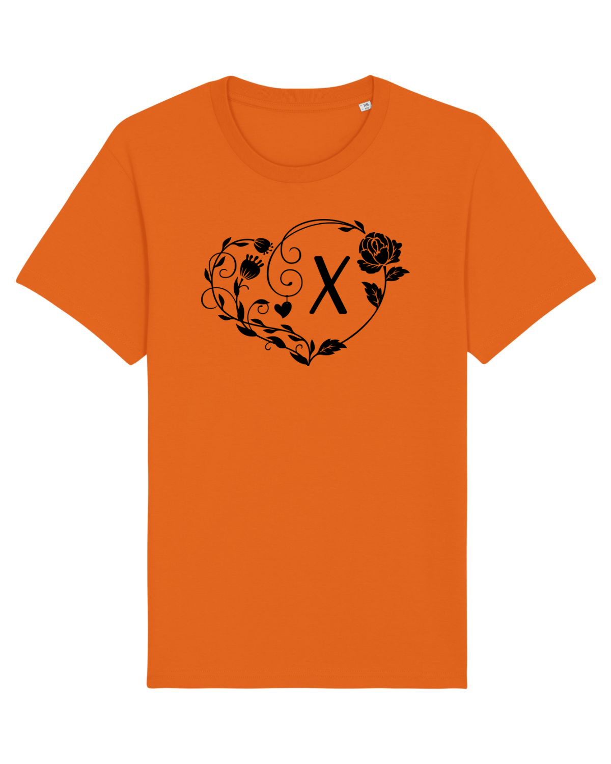 Tricou mânecă scurtă Unisex Rocker Bright Orange