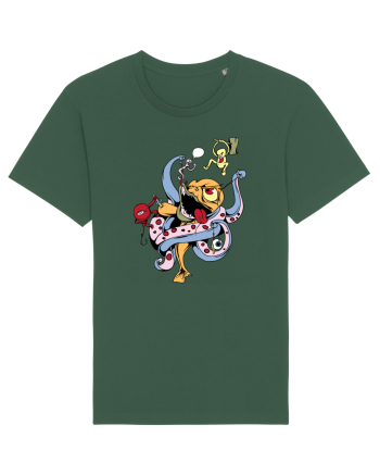 Octopus Monster Bottle Green