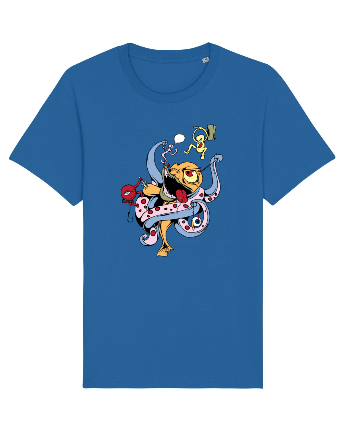 Tricou mânecă scurtă Unisex Rocker Royal Blue