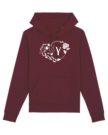 Litera Y - alb Burgundy