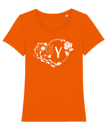 Litera Y - alb Bright Orange