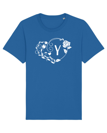 Litera Y - alb Royal Blue