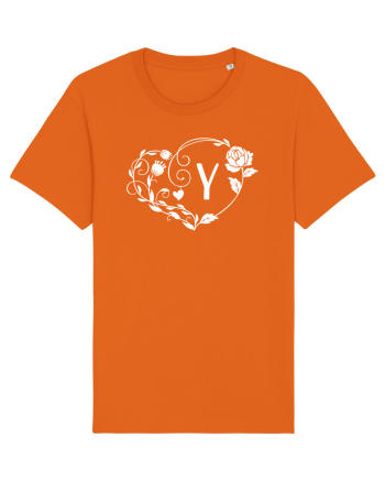 Litera Y - alb Bright Orange