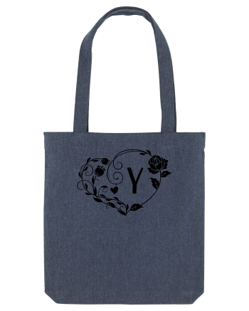 Litera Y - negru Midnight Blue