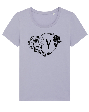 Litera Y - negru Lavender