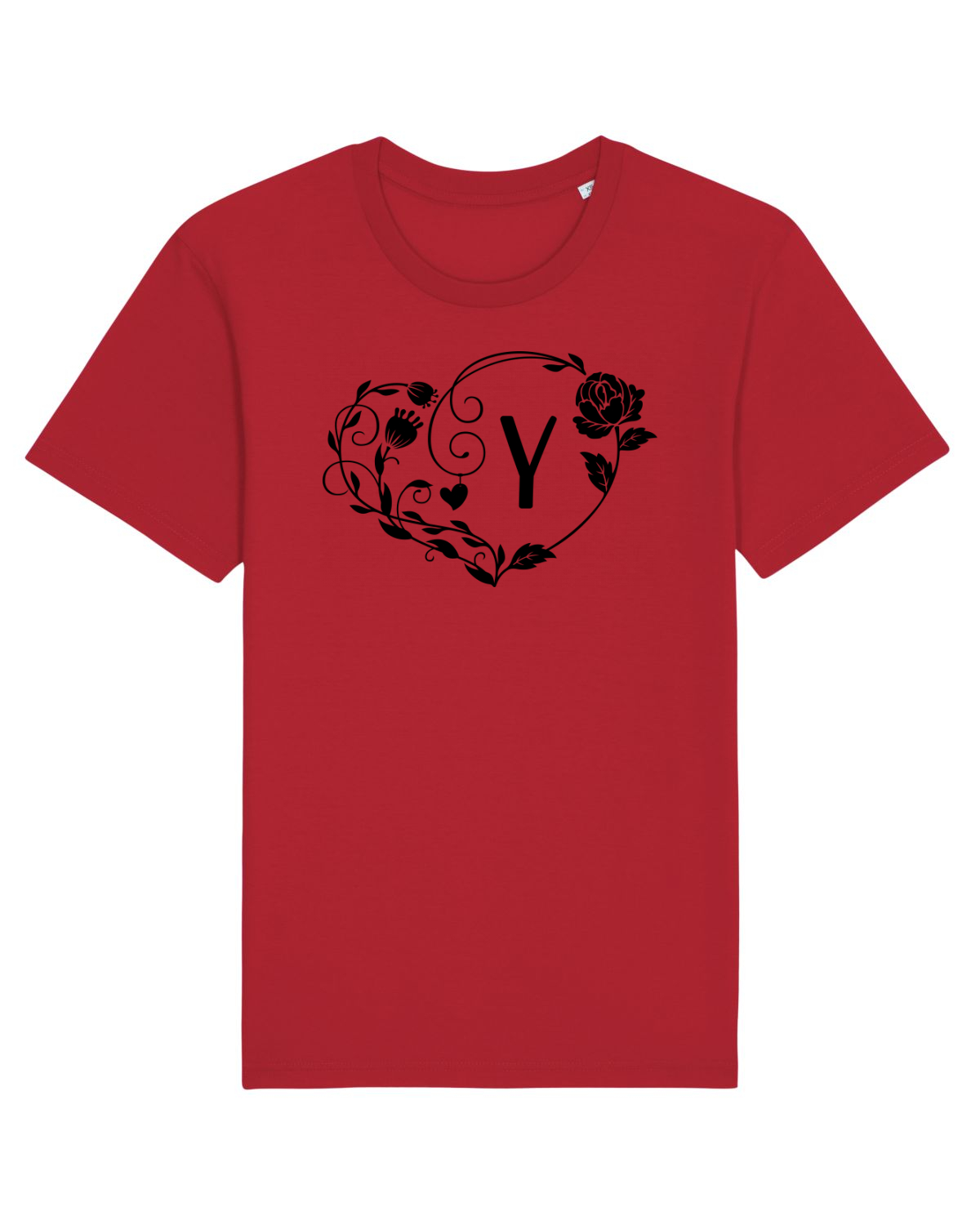Tricou mânecă scurtă Unisex Rocker Red