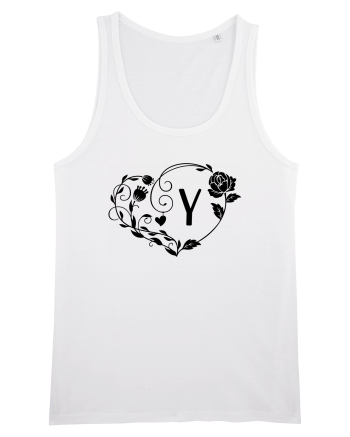 Litera Y - negru White