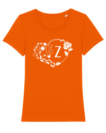 Litera Z - alb Bright Orange