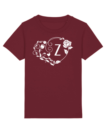 Litera Z - alb Burgundy