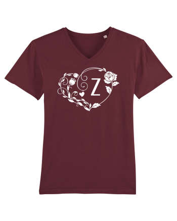 Litera Z - alb Burgundy