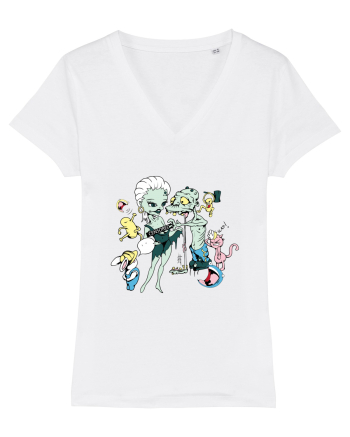 Monsters In Love White