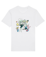 Monsters In Love Tricou mânecă scurtă Unisex Rocker