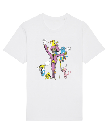 Scarecrow Monster White