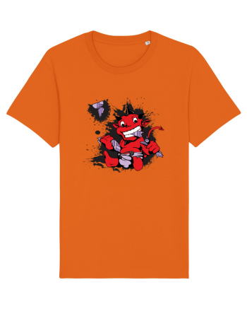 The Tie Devil Bright Orange