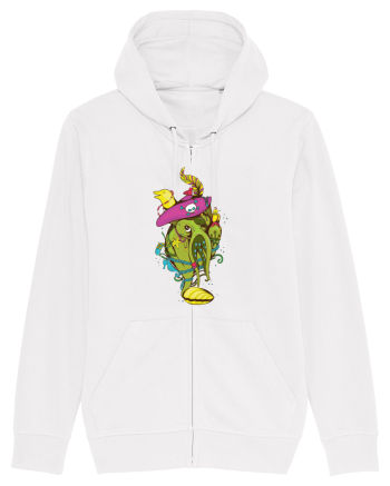 Octopus Pirate White