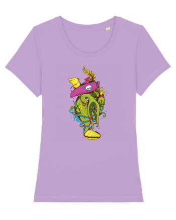 Octopus Pirate Lavender Dawn