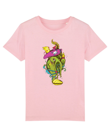 Octopus Pirate Cotton Pink