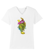Octopus Pirate Tricou mânecă scurtă guler V Bărbat Presenter