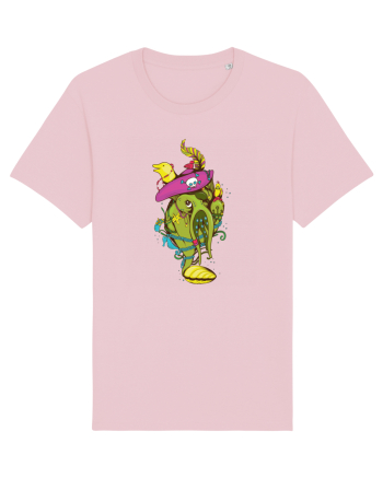 Octopus Pirate Cotton Pink