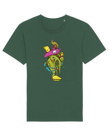 Octopus Pirate Bottle Green